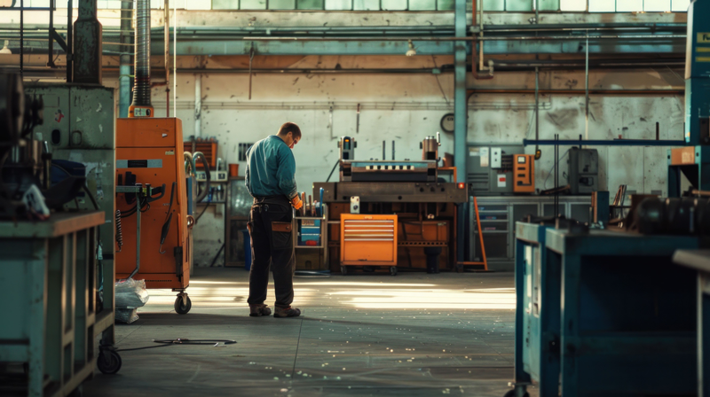 wyposażenie warsztatów przemysłowych Stalron